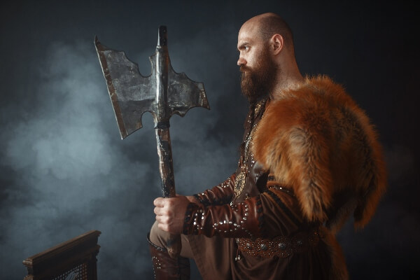 Viking with an Axe